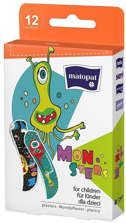 Medizinisches Pflaster Matopat Monsters - Matopat — Bild N1