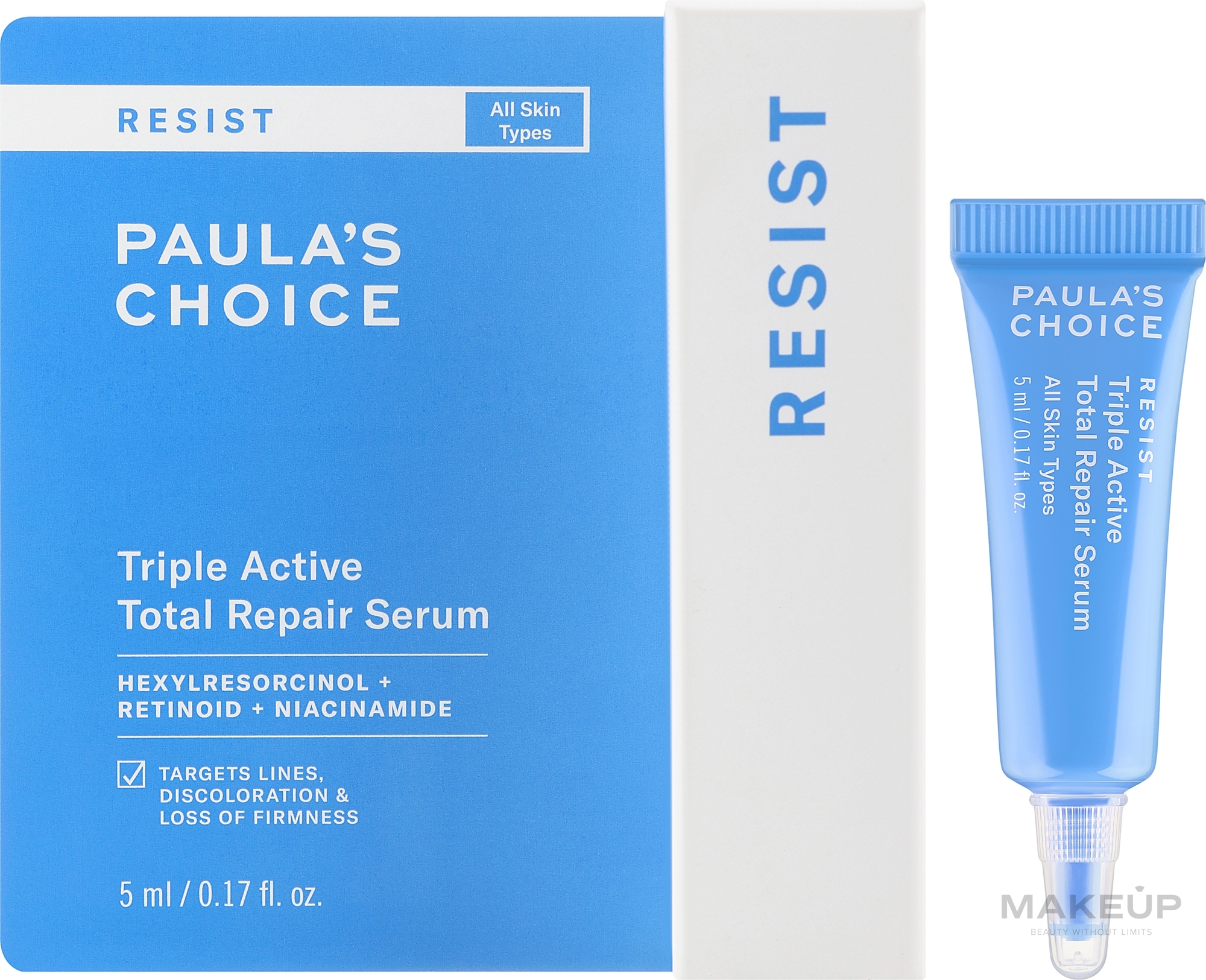 Regenerierendes Gesichtsserum - Paula's Choice Resist Triple Active Repair Serum Travel Size  — Bild 5 ml