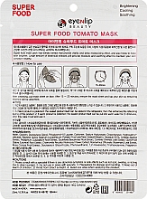 Tuchmaske für das Gesicht mit Tomatenextrakt - Eyenlip Super Food Tomato Mask — Bild N2