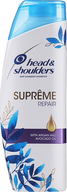Reparierendes Anti-Schuppen Shampoo mit Arganöl - Head & Shoulders Supreme Repair Shampoo With Argan Oil — Bild N1