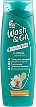 Düfte, Parfümerie und Kosmetik Shampoo für strapaziertes Haar mit Sheabutter - Wash&Go