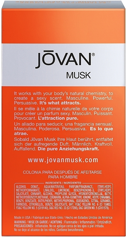 Musk Jovan - After Shave Lotion — Bild N6