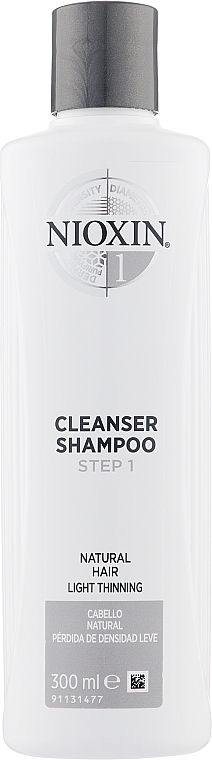 Reinigungsshampoo für feines Haar - Nioxin Thinning Hair System 1 Cleanser Shampoo — Bild N1