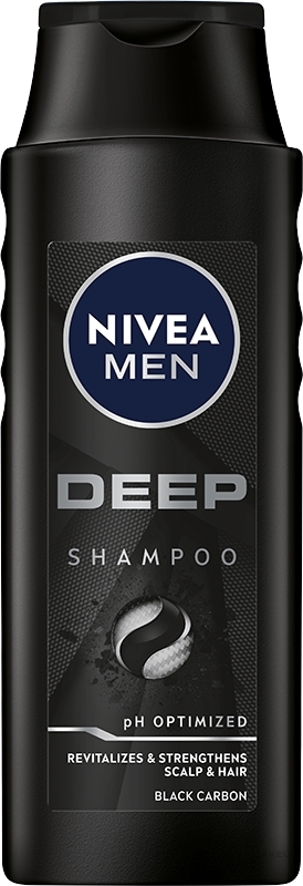 Revitalisierendes Shampoo für Männer mit Elektrolyten und Aktivkohle - NIVEA Men Deep Revitalizing Shampoo — Bild 400 ml