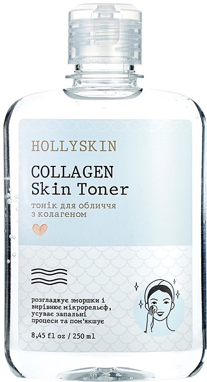 Gesichtswasser mit Kollagen - Hollyskin Collagen Skin Toner — Bild N1