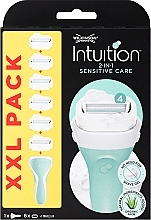 Düfte, Parfümerie und Kosmetik Rasierer mit 6 Ersatzklingen - Wilkinson Sword Intuition Sensitive Care XXL Pack