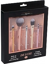 Düfte, Parfümerie und Kosmetik Make-up Pinselset 38297 5 St. - Top Choice Fashion Design De Luxe Make Up Brush Set