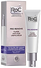 Düfte, Parfümerie und Kosmetik Glättendes Anti-Aging Gesichtsfluid - RoC Pro-Renove Anti-Ageing Unifying Fluid