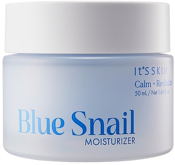 Leichte feuchtigkeitsspendende Gesichtscreme - It's Skin Calm + Revitalize Blue Snail Moisturizer — Bild N1