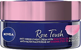 Anti-Falten Nachtcreme - Nivea Rose Touch Anti-Wrinkle Night Cream — Bild N1