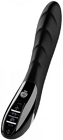 Geprägter G-Punkt Vibrator schwarz - Mystim Sizzling Simon Black Edition — Bild N1