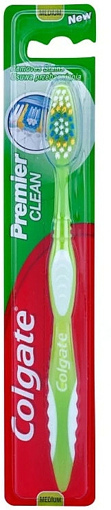 Zahnbürste mittel Premier Clean grün - Colgate Premier Medium Toothbrush