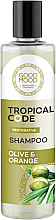 Düfte, Parfümerie und Kosmetik Haarshampoo mit Olivenöl und Orangenblütenextrakt - Good Mood Tropical Code Restorative Shampoo Olive & Orange