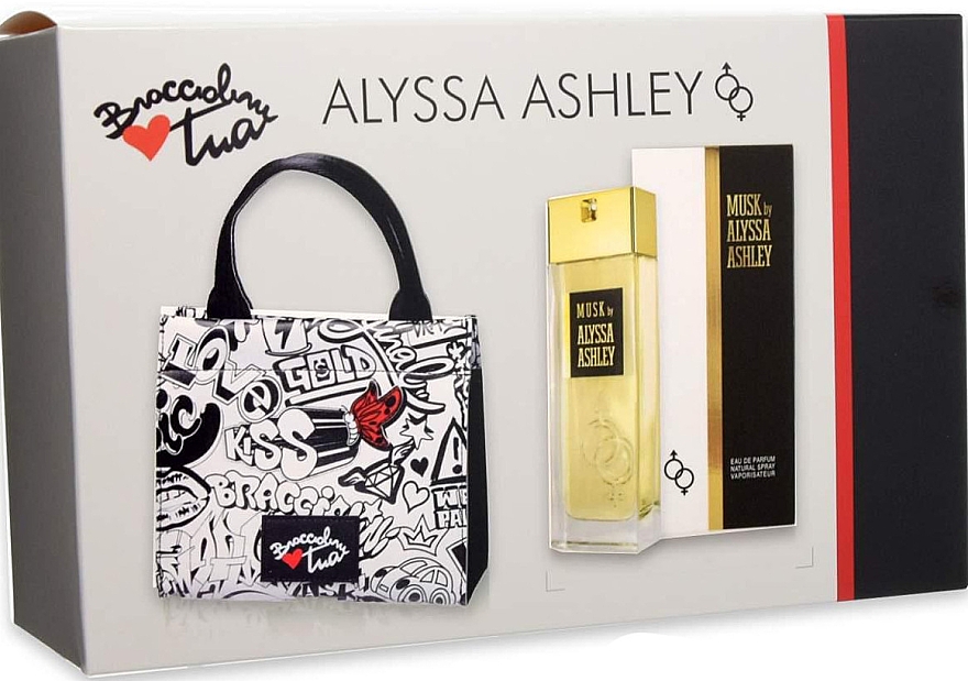 Alyssa Ashley Musk - Duftset (Eau de Parfum 100ml + Kosmetiktasche) — Bild N1