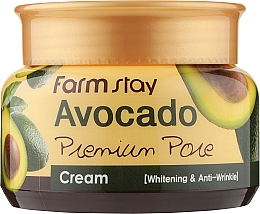 Aufhellende Lifting-Creme mit Avocado-Extrakt - FarmStay Avocado Premium Pore Cream — Bild N1