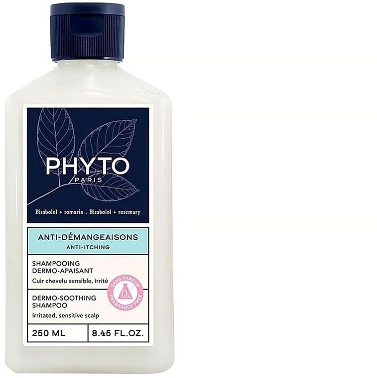 Beruhigendes Haarshampoo  - Phyto Anti-Itching Dermo-Soothing Shampoo	 — Bild N1