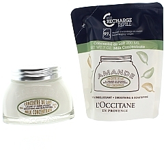 Düfte, Parfümerie und Kosmetik Körperpflegeset - - L'Occitane Almond Milk Concentrate (b/milk/200ml + refill/200ml)