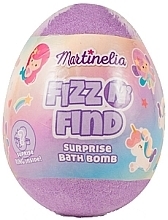 Düfte, Parfümerie und Kosmetik Sprudelndes Badeei mit Überraschung violett - Martinelia Egg Bath Bomb