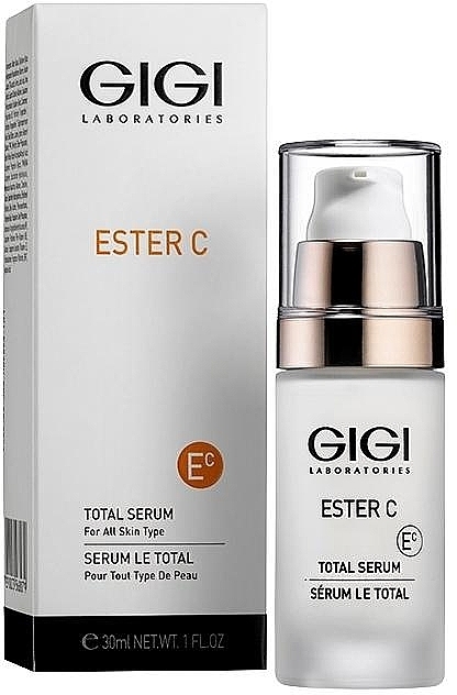 Konzentriertes feuchtigkeitsspendendes und aufhellendes Gesichtsserum mit Vitamin C - Gigi Ester C Total Serum — Bild N1
