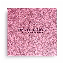 Lidschattenpalette mit Glitzer - Makeup Revolution Pressed Glitter Palette Diva — Bild N2