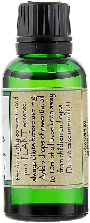 Ätherisches Zitronengrasöl - Lemongrass House Lemongrass Pure Essential Oil — Bild N2