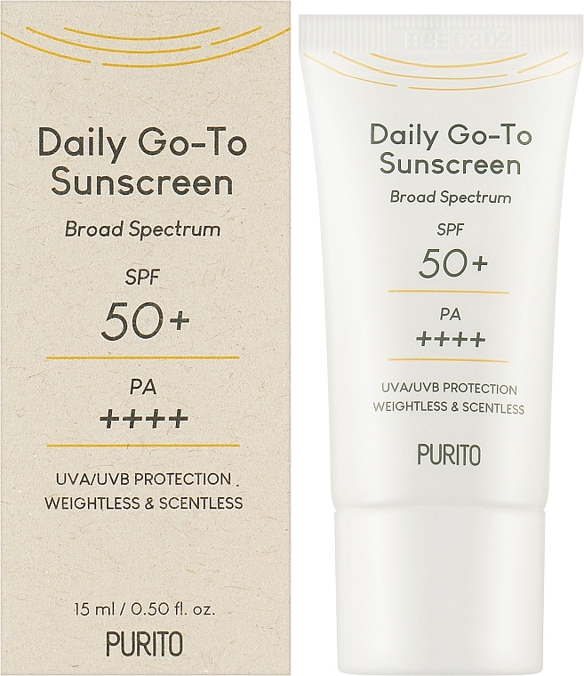 Sonnenschutzcreme für das Gesicht - Purito Daily Go-To Sunscreen Travel Size — Bild N2