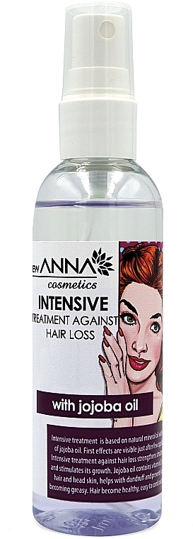 Spray gegen Haarausfall mit Jojobaöl - New Anna Cosmetics Intensive Treatment Against Hair Loss — Bild N1