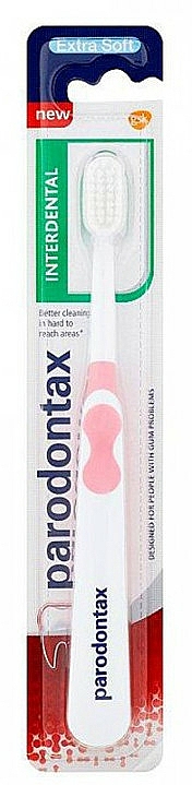 Zahnbürste extra weich weiß-rosa - Parodontax Interdental Extra Soft — Bild N1