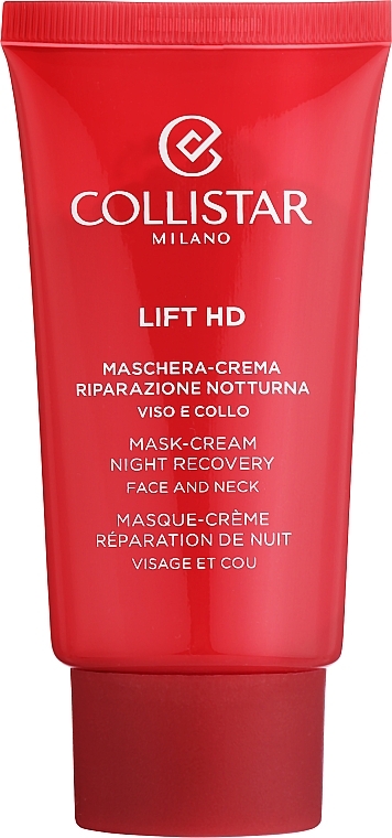 Regenerierende Nachtcreme-Maske für Gesicht und Hals - Collistar Lift HD Mask Cream Night Recovery — Bild N1