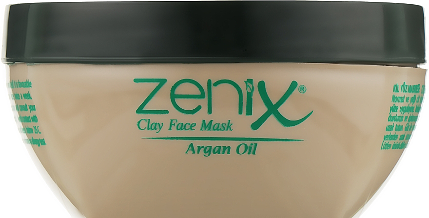 Tonerde-Gesichtsmaske mit Arganöl - Zenix Professional SkinCare Clay Face Mask Argan Oil — Bild N4