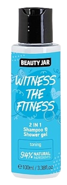 Shampoo und Duschgel Witness The Fitness  - Beauty Jar 2 In 1 Shampoo And Shower Gel  — Bild N1