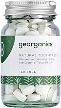 Düfte, Parfümerie und Kosmetik Zahnputztabletten mit Teebaum - Georganics Natural Toothtablets Tea Tree