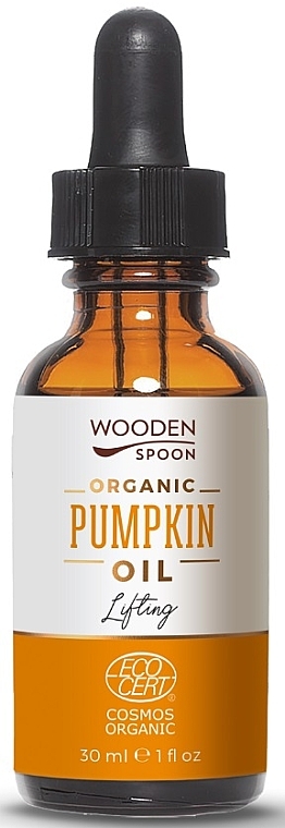 Kürbiskernöl - Wooden Spoon Organic Pumpkin Oil — Bild N1