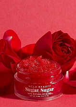 Natürliches Lippenpeeling Rote Rosen mit Zucker, Kakaobutter, Sheabutter und Agavennektar - NCLA Beauty Sugar, Sugar Red Roses Lip Scrub — Bild N5