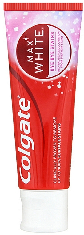 Zahnpasta - Colgate Max White Bye Bye Stains  — Bild N2