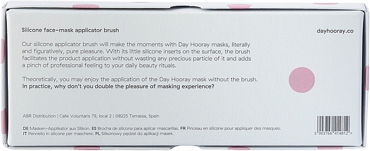 Maskenpinsel - Day Hooray Silicone Face-mask Applicator Brush — Bild N3