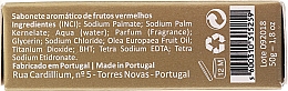 Naturseife Red Fruits - Essencias De Portugal Anjos Red Fruits Soap Religious Collection — Bild N3