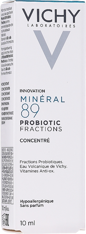 GESCHENK! Regenerierendes Gesichtskonzentrat - Vichy Mineral 89 Probiotic Fractions Concentrate — Bild N2