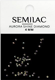 Strasssteine für Nägel 4 mm - Semilac Aurora Shine Diamond — Bild N1