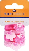 Haargummis 21831 rosa mit Regenschirmen 4 St. - Top Choice — Bild N1