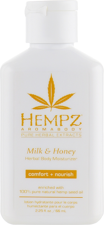 Körpermilch mit Honig - Hempz Milk And Honey Herbal Body Moisturizer — Bild N1