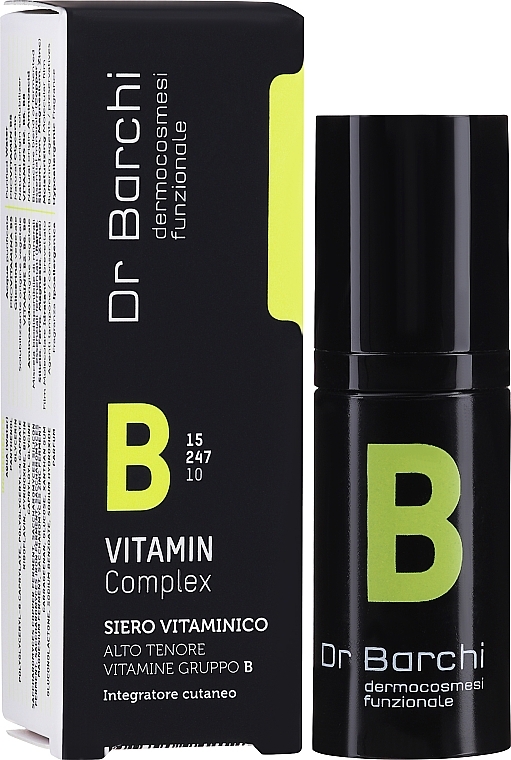 Gesichtsserum mit Vitamin - Dr. Barchi Complex Vitamin B (Vitamin Serum) — Bild N2