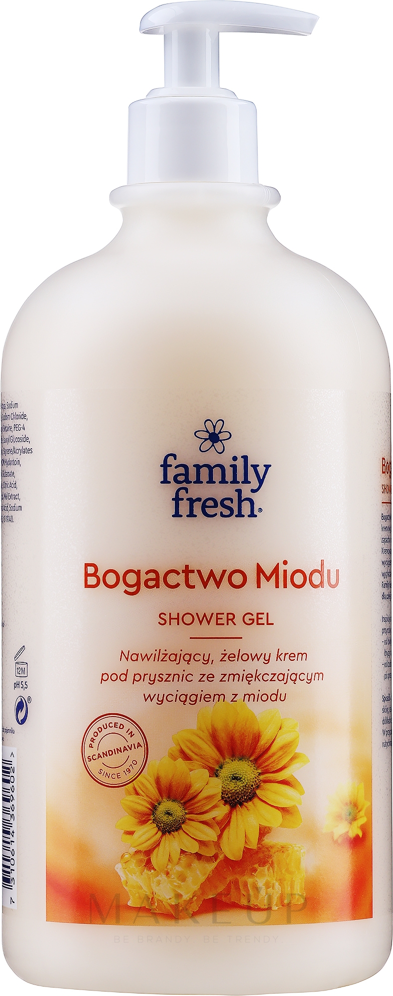 Feuchtigkeitsspendende Duschcreme mit Honigduft - Soraya Family Fresh Moisturizing Cream Shower Gel — Bild 1000 ml
