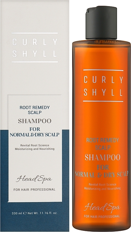 Shampoo für normale und trockene Kopfhaut - Curly Shyll Root Remedy Normal and Dry Scalp Shampoo  — Bild N2