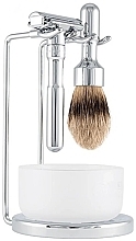 Düfte, Parfümerie und Kosmetik Rasierset - Merkur Shaving Set Futur 751 (Rasierhobel 1 St. + Rasierpinsel 1 St. + Zubehör 2 St.) 