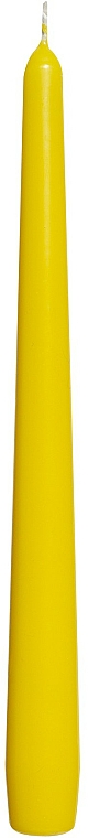 Tischkerze gelb - Bolsius Yellow Candle — Bild N1