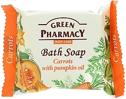 Seife mit Karotten und Kürbiskernöl - Green Pharmacy — Bild N1