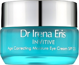 Nachtcreme mit Sojaproteinen und Reis für die Augenpartie - Dr. Irena InVitive Age Correcting Moisture Eye Cream SPF20 — Bild N1