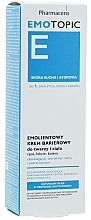 Beruhigende Körper- und Gesichtscreme für trockene und atopische Haut - Pharmaceris E Emotopic Emollient Barrier Cream — Bild N3