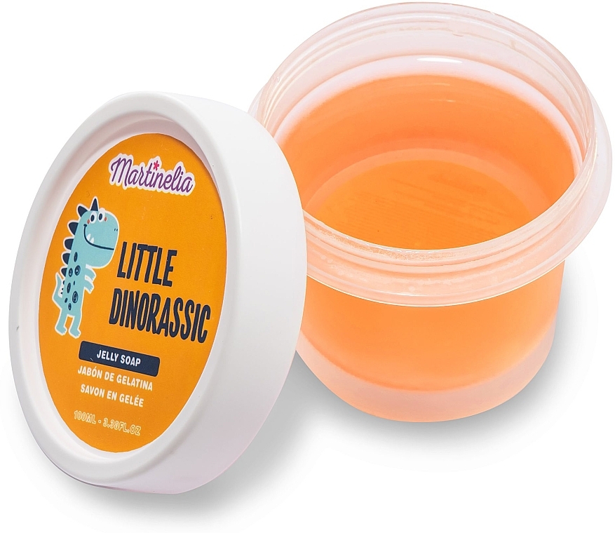 Gel-Handseife orange - Martinelia Little Dinorassic Jelly Soap — Bild N1